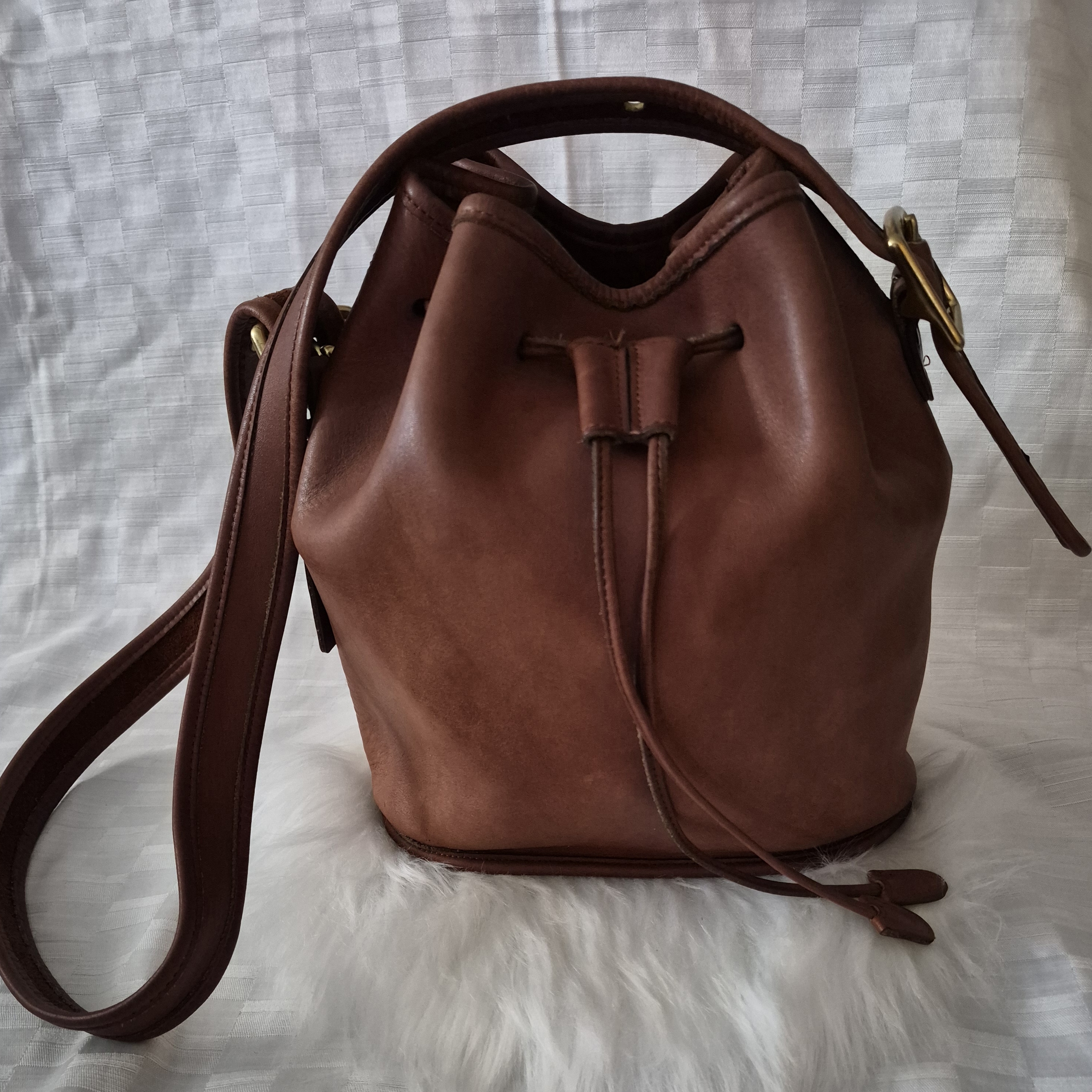 Coach Vintage Lula's Legacy Drawstring Bucket Bag